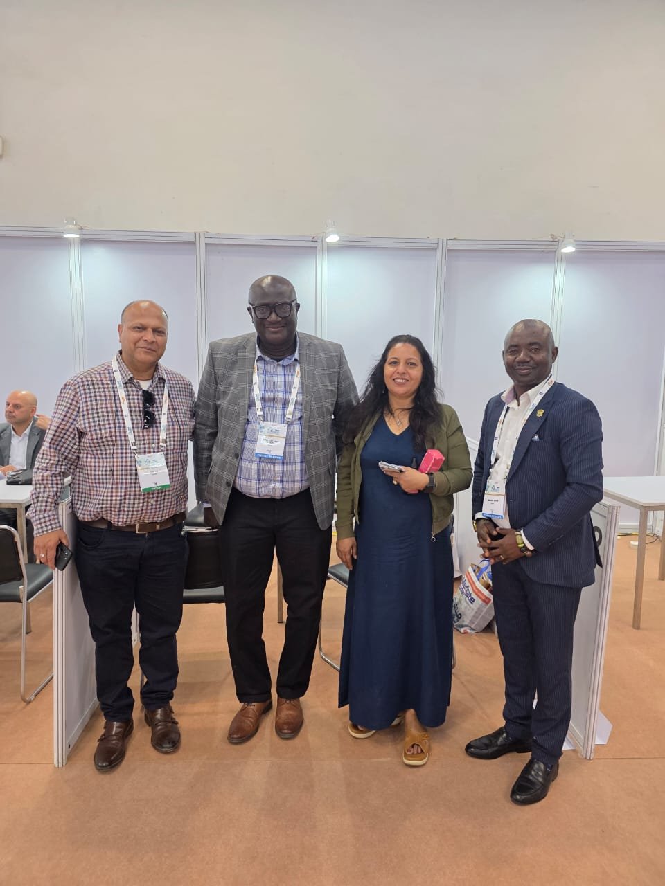 Vobatex networking at medical expo